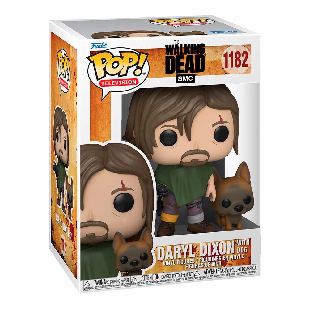 THE WALKING DEAD POP DARYL DIXON WITH DOG
