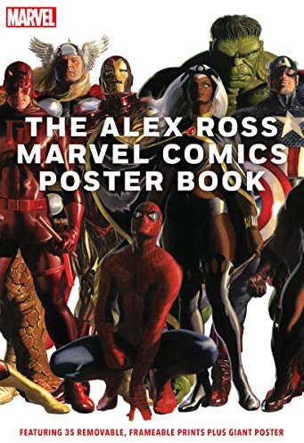 ALEX ROSS MARVEL COMICS POSTER BOOK (INGLES)