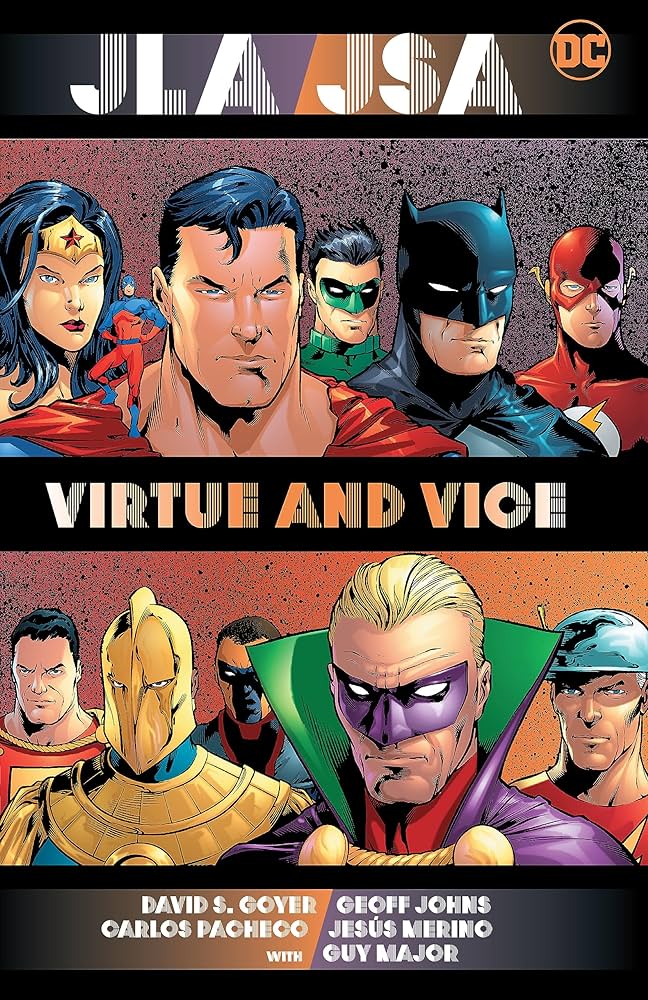 JLA JSA VIRTUE AND VICE TP (INGLÉS)