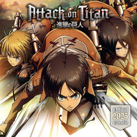 CALENDARIO 2023 ATTACK ON TITAN