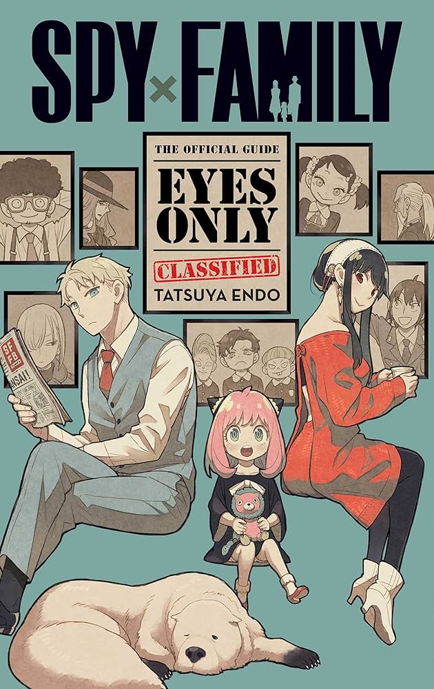 SPY X FAMILY OFFICIAL GUIDE (INGLÉS) EYES ONLY
