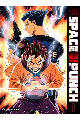 SPACE PUNCH 01 + POSTAL DE REGALO