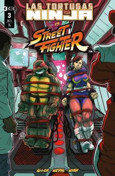 LAS TORTUGAS NINJA VS STREET FIGHTER 3 DE 5