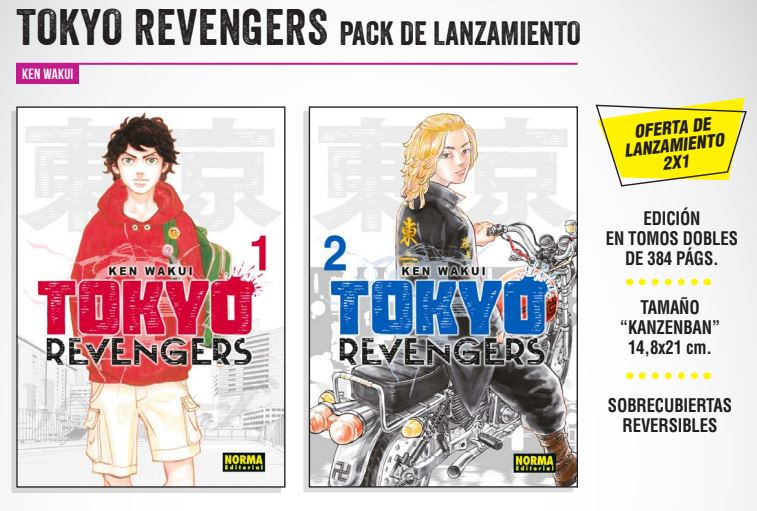TOKYO REVENGERS 01 + 02 PACK PROMOCIONAL