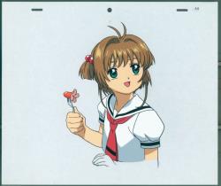 CARDCAPTOR SAKURA CEL SAKURA SONRIENDO