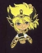 SAINT SEIYA GASHAPON PINS COLLECTION VOL.2 CYGNUS HYOGA (VARIANT)