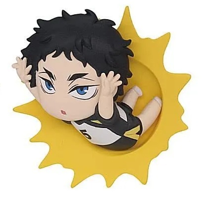 HAIKYU GASHAPON IMAN 3D AKAASHI KEIJI