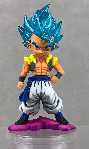 DRAGON BALL GASHAPON SUPER ULTIMATE GRADE 09 GOGETA SS BLUE