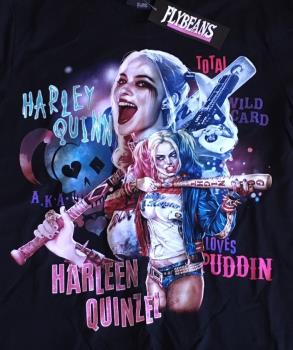 DC CAMISETA HARLEY QUINN FLYBEANS M