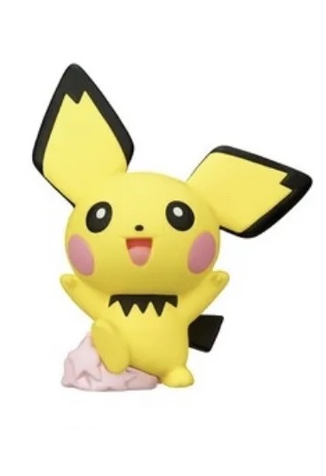 POKEMON GASHAPON MINNA DE ODORO MASCOT PICHU