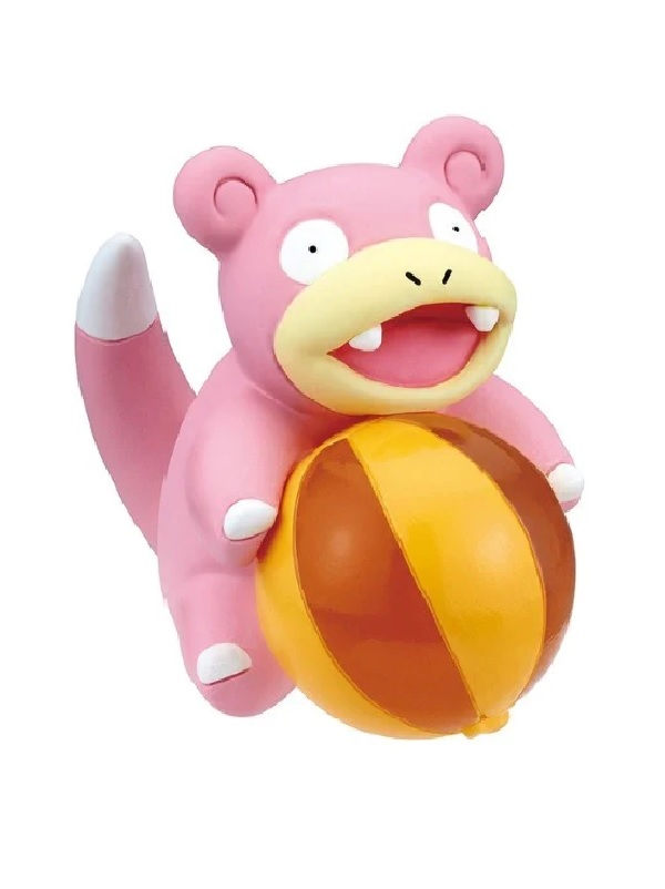 POKEMON GASHAPON SUN & MOON GIRAGIRA SUNSHINE SLOWPOKE