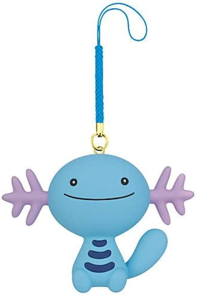 POKEMON GASHAPON PETANKO MASCOT TYPE WATER WOOPER